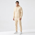 Kordian | Męski zestaw domowy (loungewear) z kapturem, wygodny komplet dwuczęściowy | Erwnn