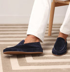 Eugeniusz | Męskie wsuwane buty z amortyzowaną podeszwą, styl elegancko-codzienny | Erwnn