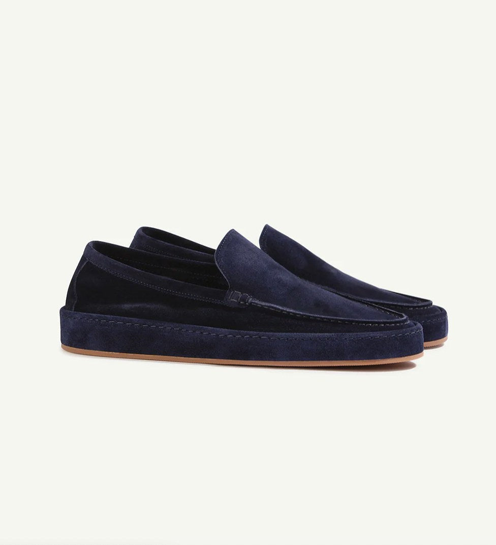Eugeniusz | Męskie wsuwane buty z amortyzowaną podeszwą, styl elegancko-codzienny | Erwnn