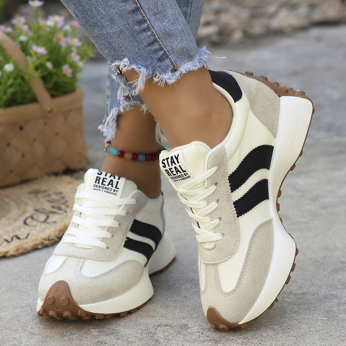 Petra | Damskie ortopedyczne buty sportowe z amortyzacją, lekkie buty do chodzenia | Erwnn