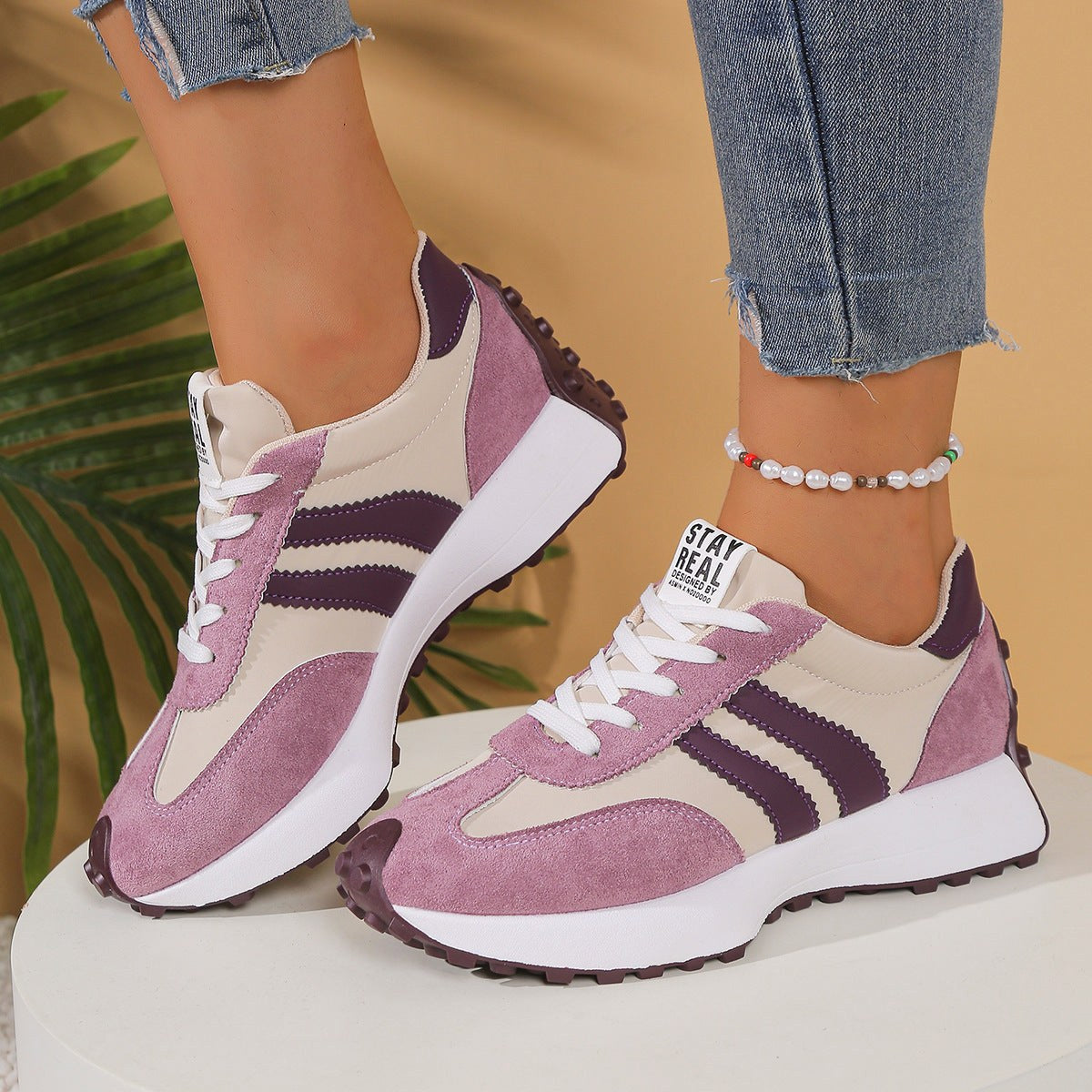 Petra | Damskie ortopedyczne buty sportowe z amortyzacją, lekkie buty do chodzenia | Erwnn