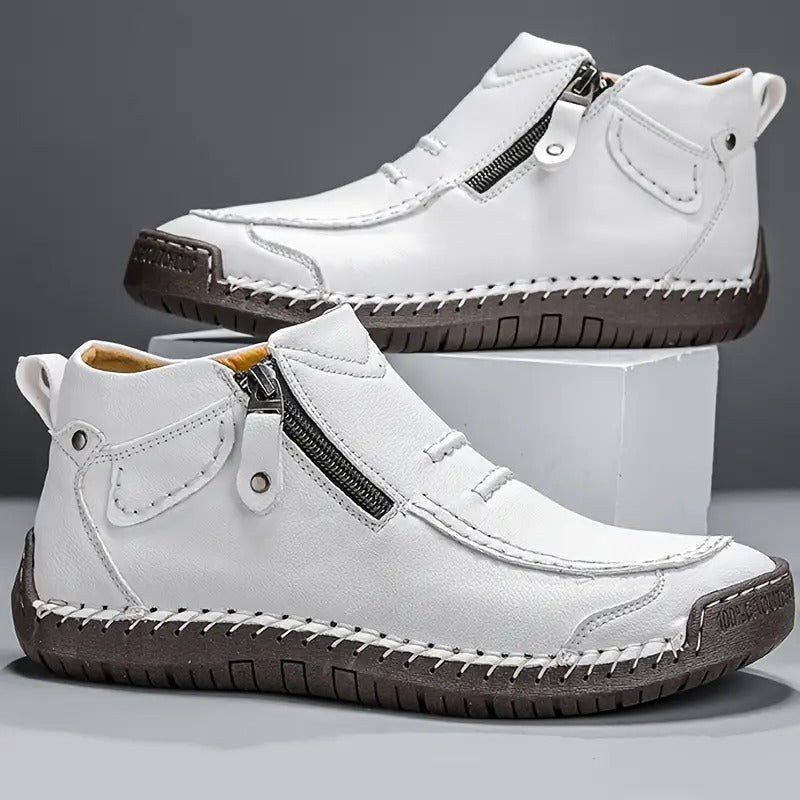 Marek | Ergonomiczne męskie buty wsuwane, wygodne obuwie na co dzień | Erwnn